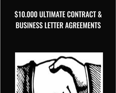 $33 $10.000 Ultimate Contract & Business Letter Agreements - Michael Senoff