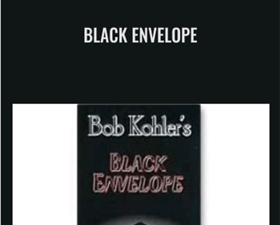 Bob Kohler Black Envelope - BoxSkill net
