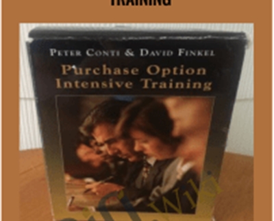Purchase Option Intensive Training E28093 Peter Conti David Finkel - BoxSkill net