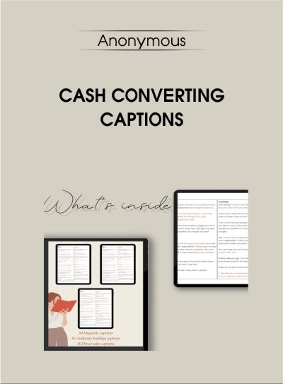 Cash Converting Captions - BoxSkill net
