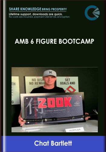 Purchuse AMB 6 Figure Bootcamp - Chat Bartlett course at here with price $997 $247.