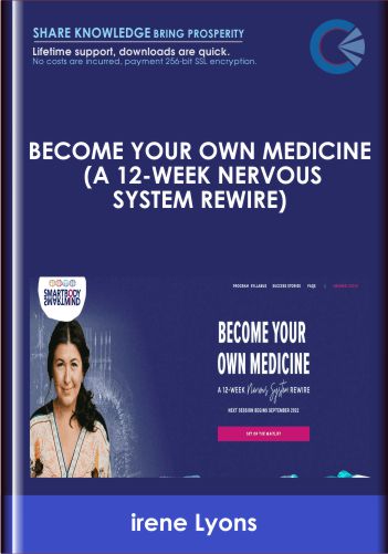 Purchuse Become Your Own Medicine (A 12-week nervous system rewire) - irene Lyons course at here with price $1997 $497.