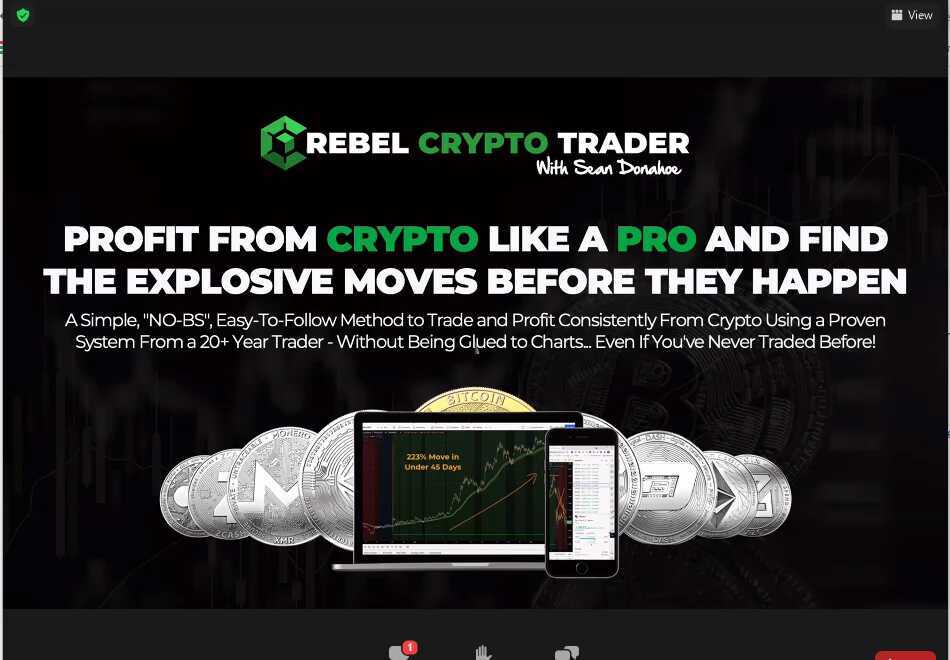 Rebel Crypto Trader Mentorship Program - Trade Canyon