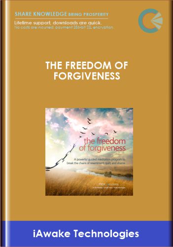 Purchuse The Freedom of Forgiveness - iAwake Technologies course at here with price $37 $12.
