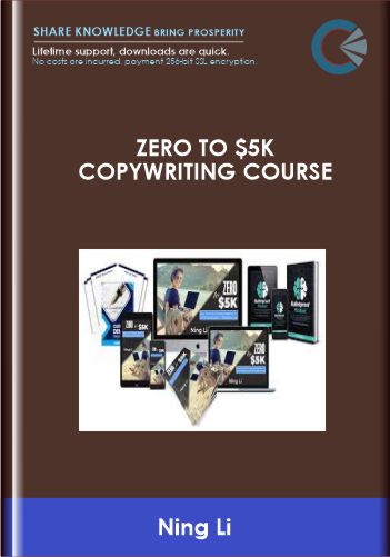 Purchuse Zero To $5K Copywriting Course - Ning Li course at here with price $997 $97.