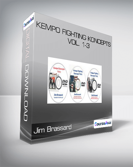 Purchuse Jim Brassard - Kempo Fighting Koncepts Vol. 1-3 course at here with price $29.9 $13.