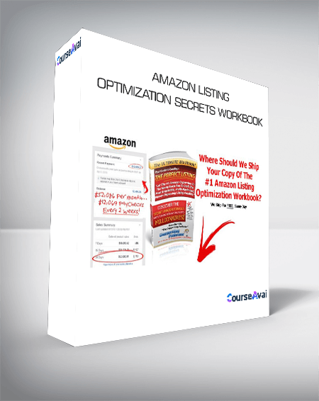 Purchuse Amazon Listing Optimization Secrets Workbook course at here with price $397 $61.