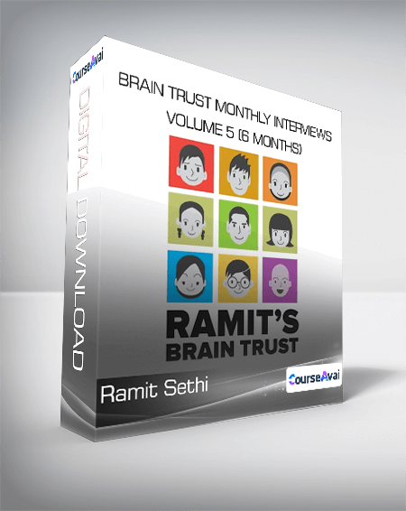 Purchuse Ramit Sethi - Brain Trust Monthly Interviews Volume 5 (6 Months) course at here with price $294 $51.