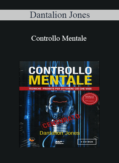 Purchuse Dantalion Jones - Controllo Mentale course at here with price $97 $10.