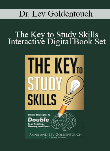Purchuse Dr. Lev Goldentouch - The Key to Study Skills - Interactive Digital Book Set course at here with price $29 $11.