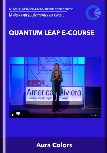 Purchuse Quantum Leap E-Course - Aura Colors course at here with price $147 $42.